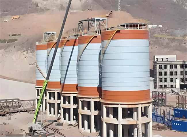 冯坡镇高架钢板仓