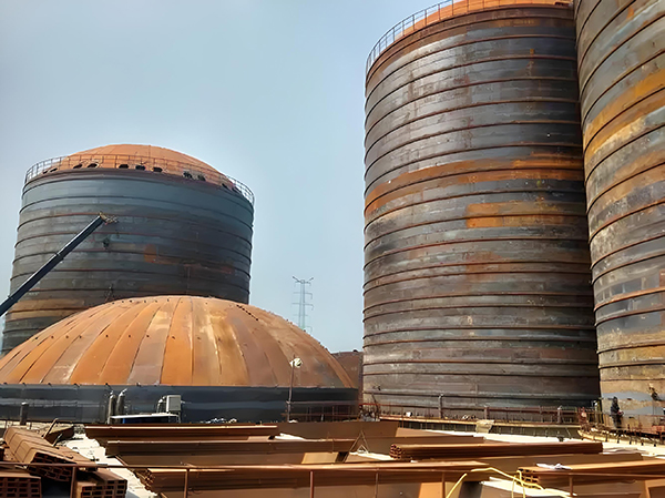 冯坡镇焦粉钢板仓